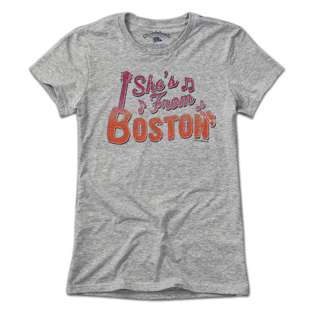 She's From Boston T-Shirt product image 1