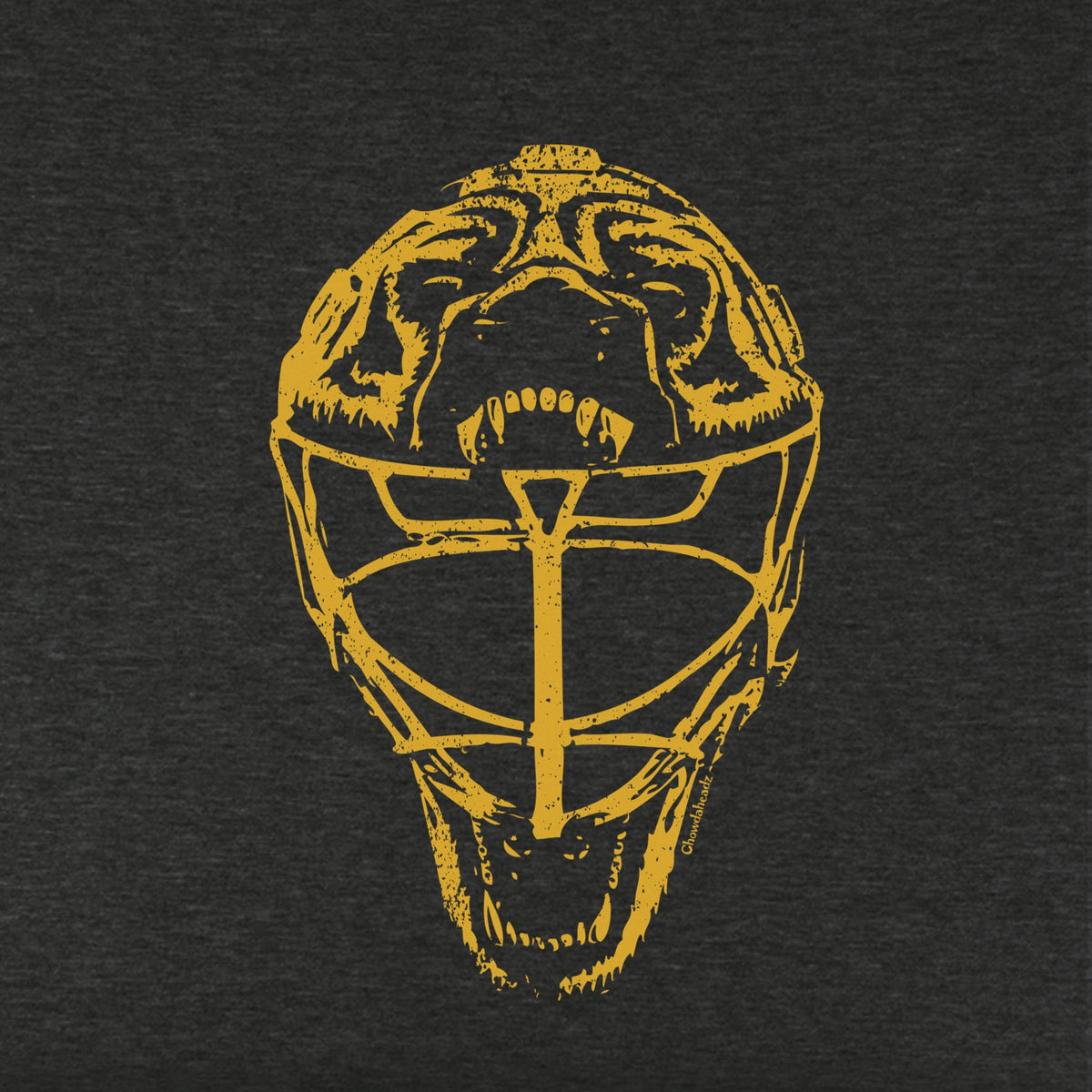 Boston Vintage Goalie Mask Youth Hoodie product image 2