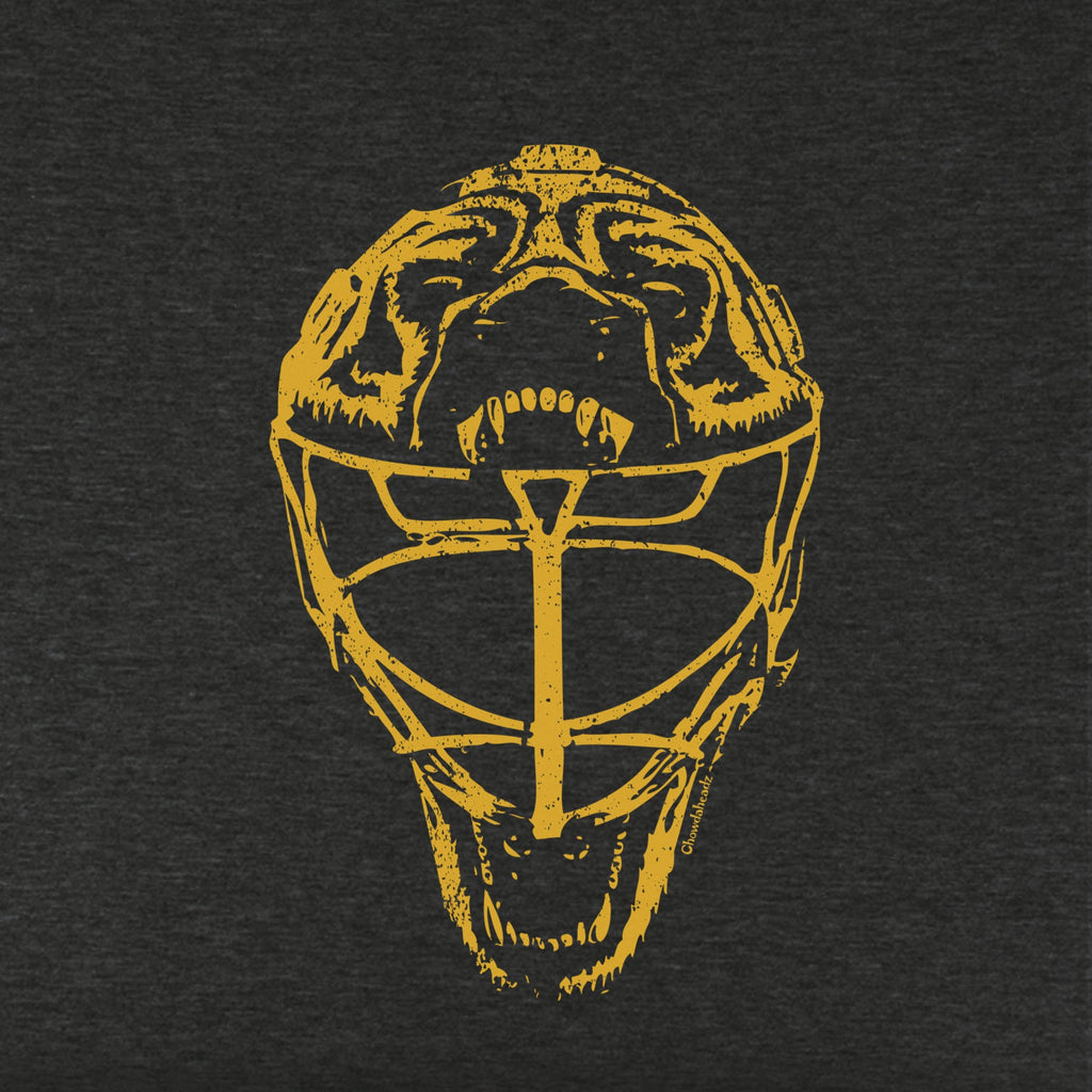 Boston Vintage Goalie Mask Youth T-Shirt product image 2