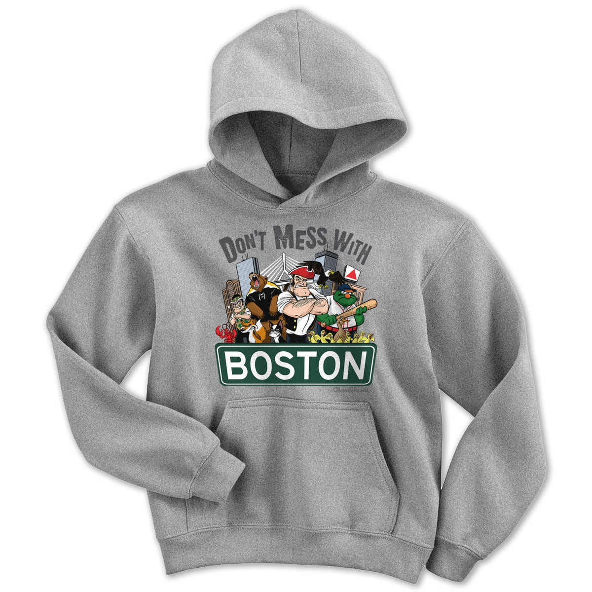 Don't Mess With Boston Youth Hoodie product image 1