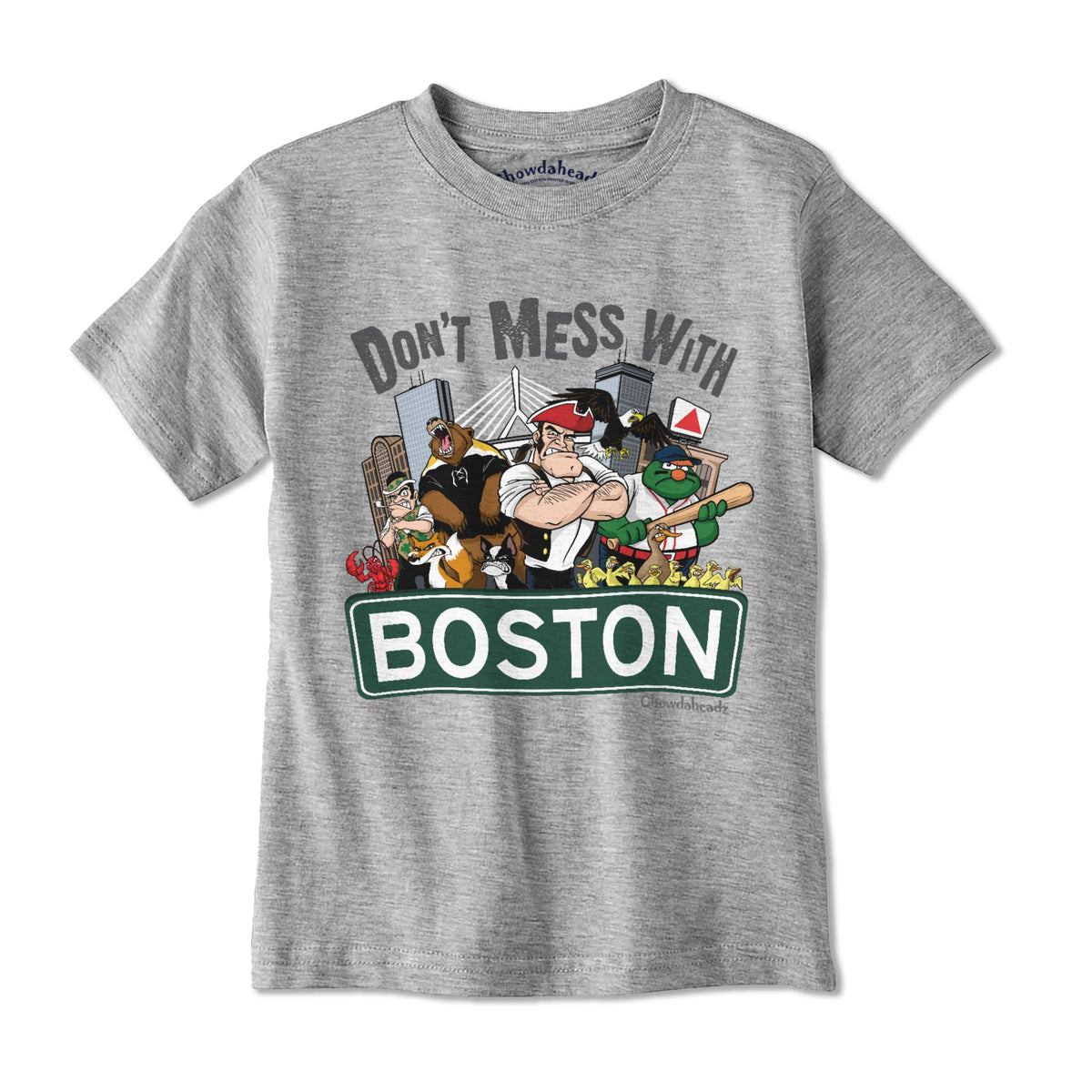 Don't Mess With Boston Youth T-Shirt product image 1