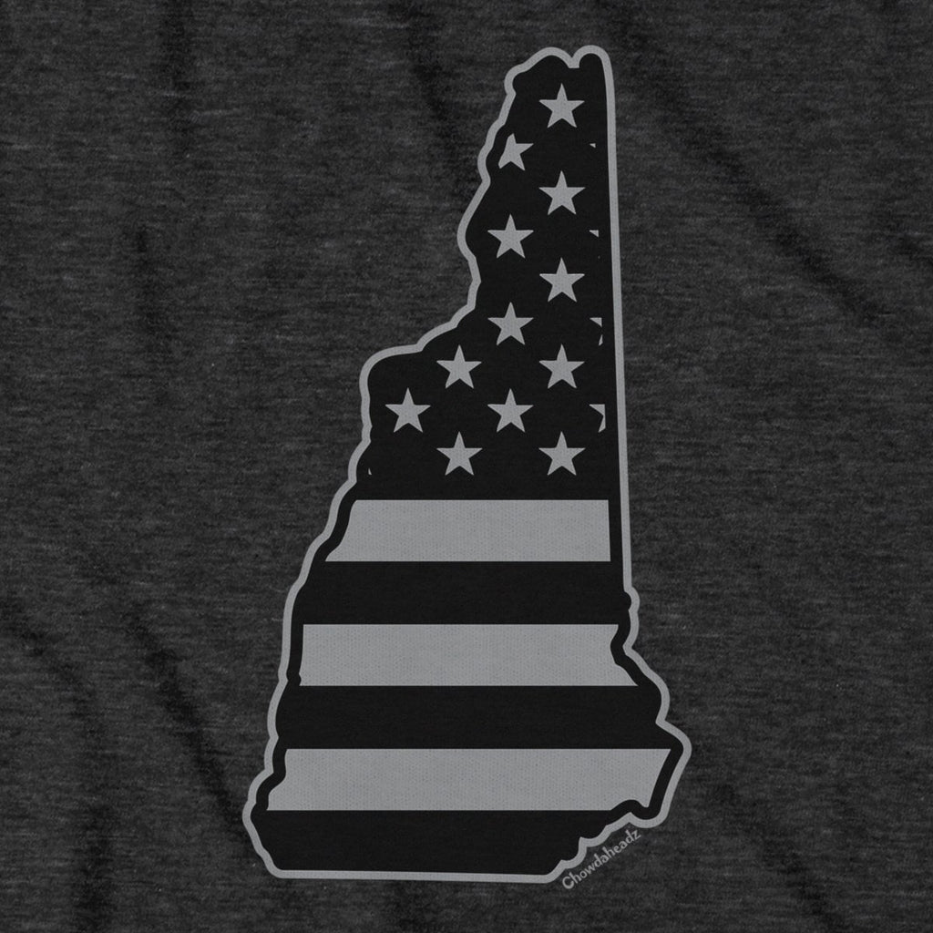 New Hampshire USA Blackout T-Shirt product image 2