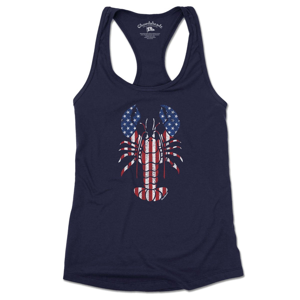 Lobstah Merica Ladies Tank Top (3 Colors)