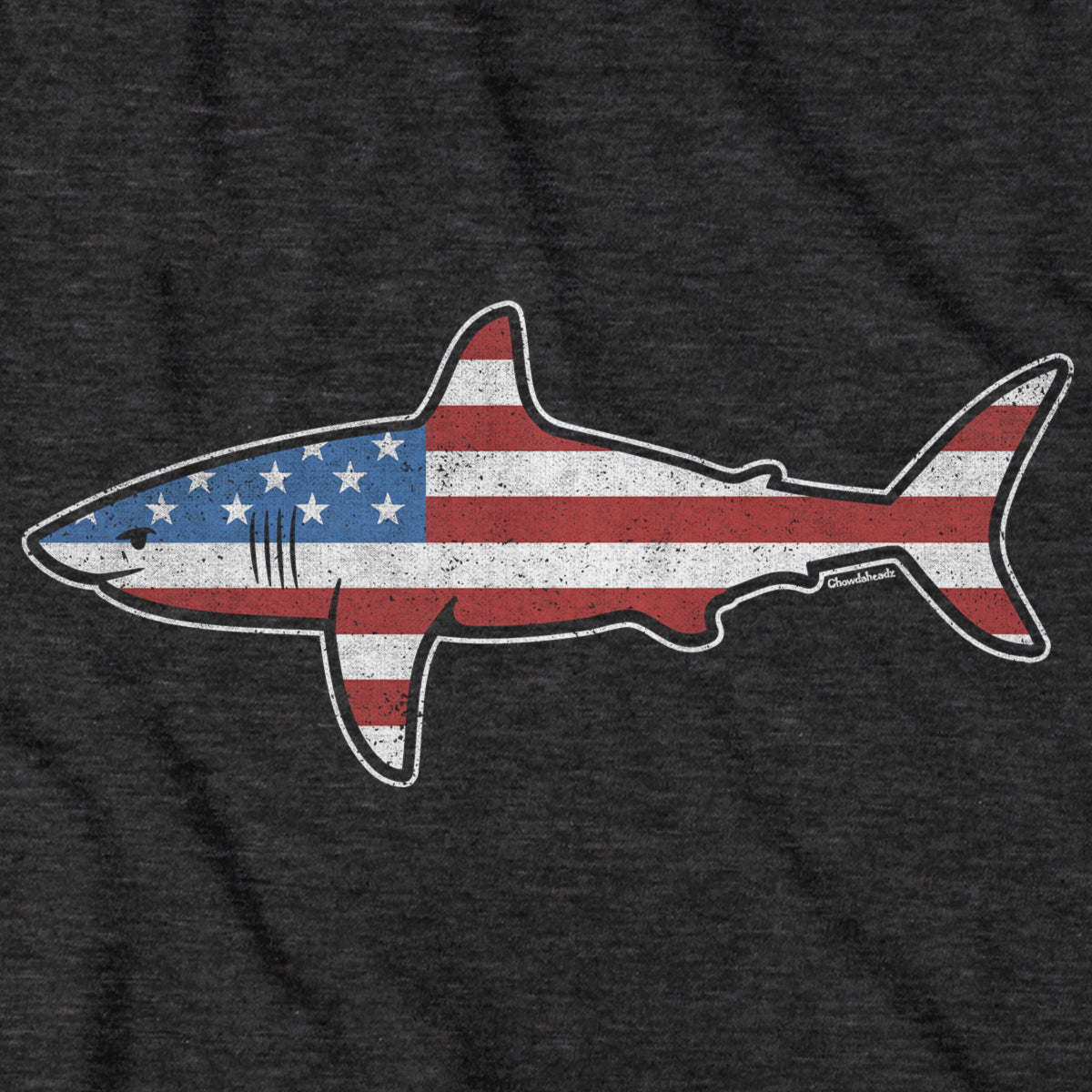 Stars and Stripes USA Shark T-Shirt product image 4