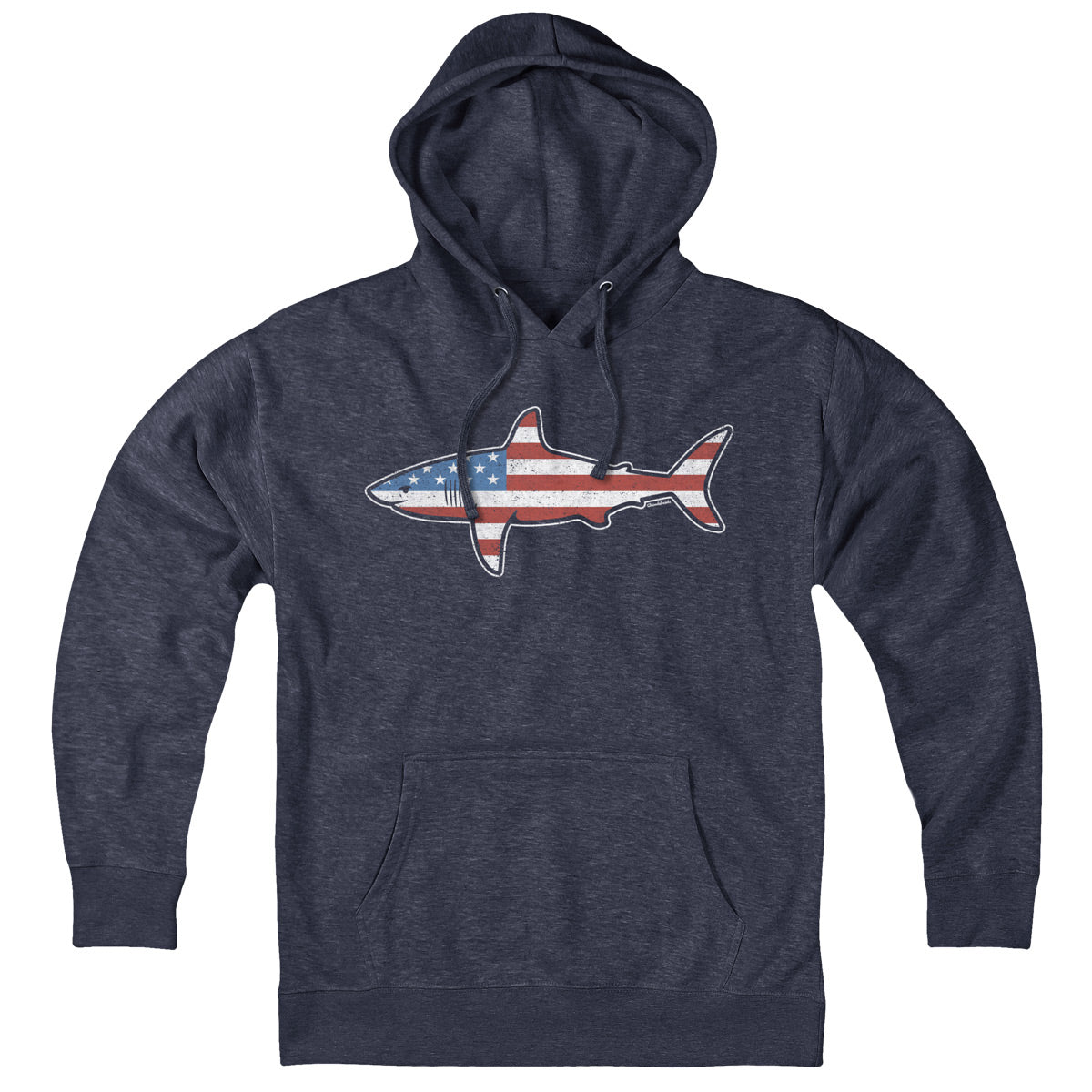 Stars & Stripes USA Shark Hoodie product image 3
