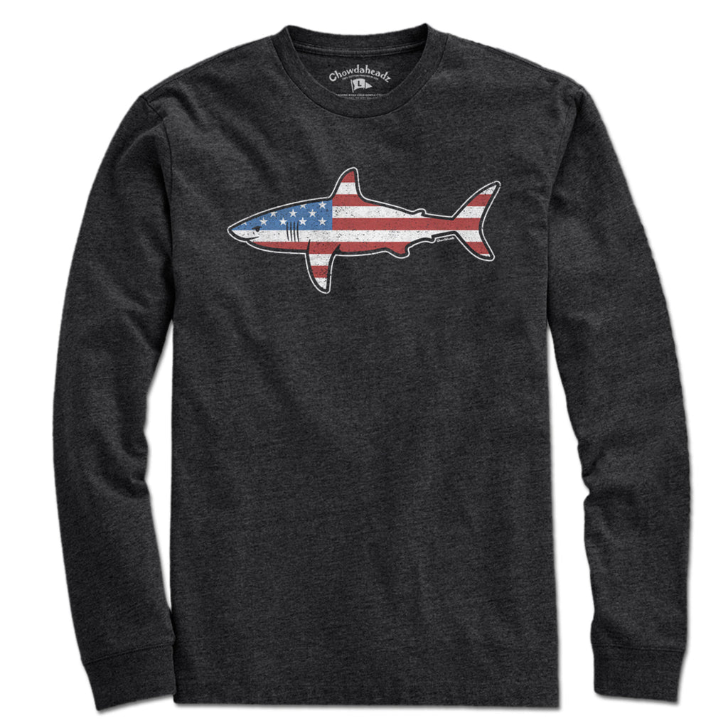 Stars and Stripes USA Shark T-Shirt product image 5