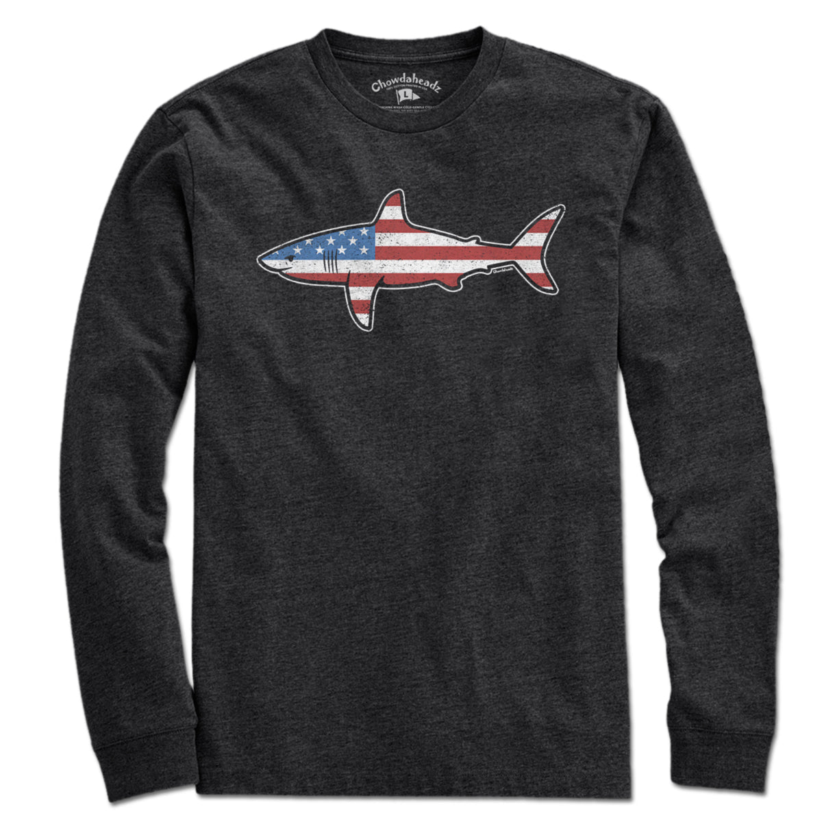 Stars and Stripes USA Shark T-Shirt product image 5