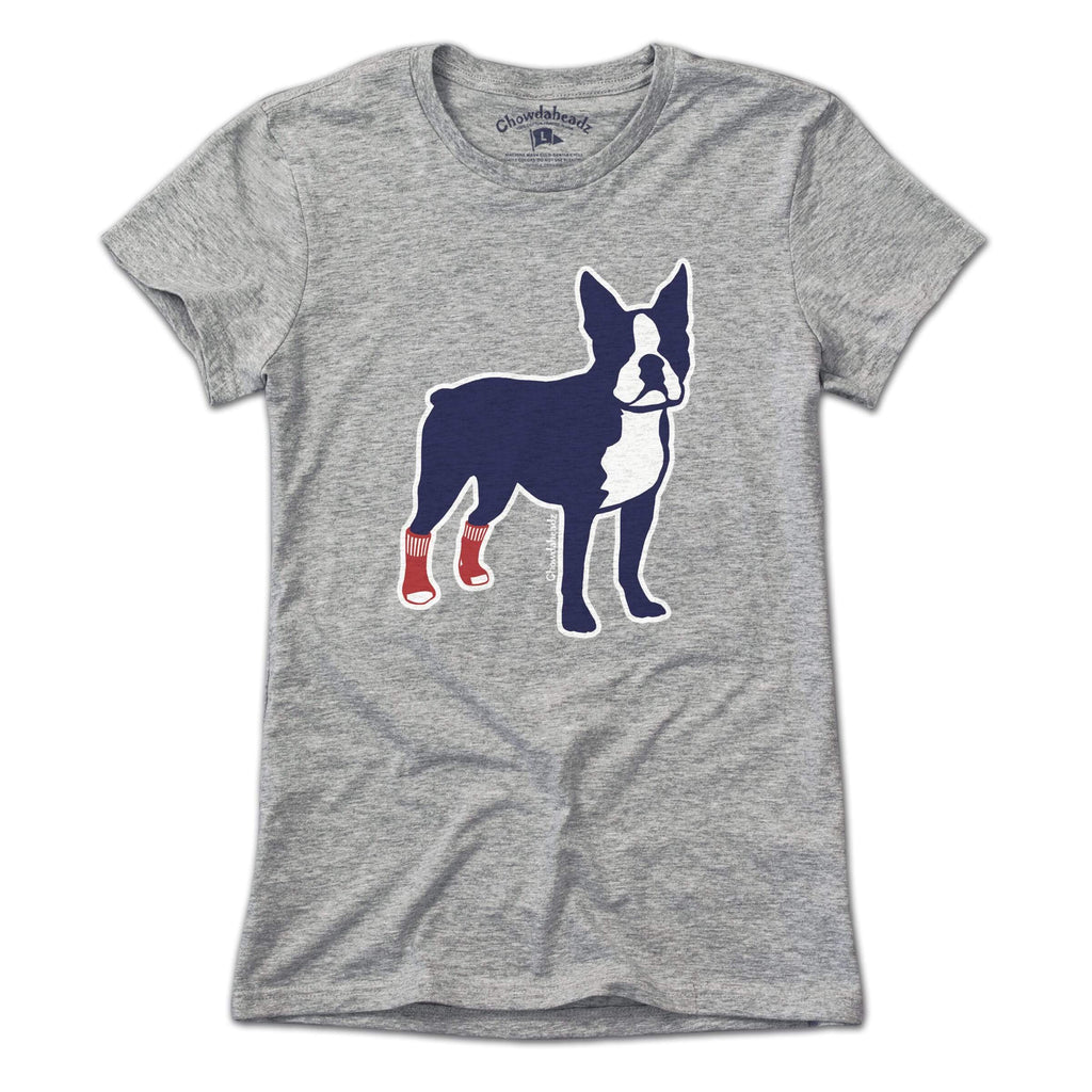 Socks on Boston Terrier T-Shirt