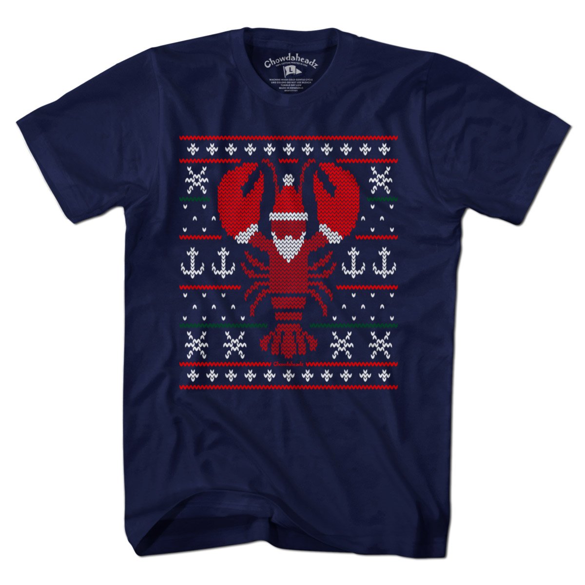 Boston Lobstah Ugly Holiday Sweater T-Shirt product image 1