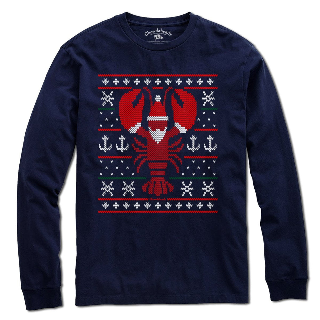 Boston Lobstah Ugly Holiday Sweater T-Shirt product image 3