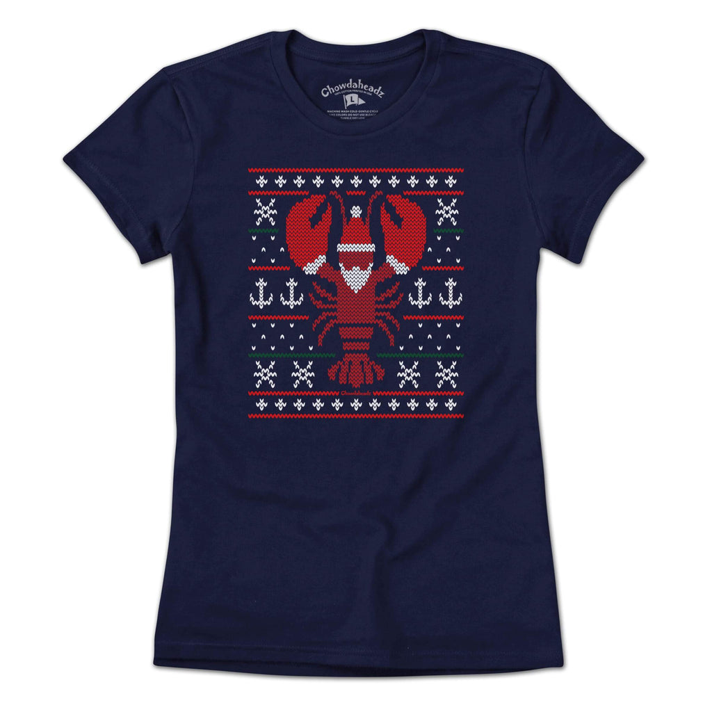 Boston Lobstah Ugly Holiday Sweater T-Shirt product image 4