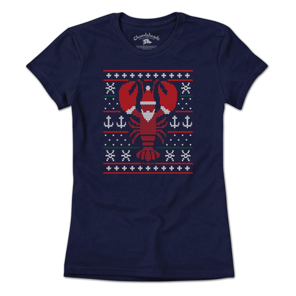 Boston Lobstah Ugly Holiday Sweater T-Shirt product image 4