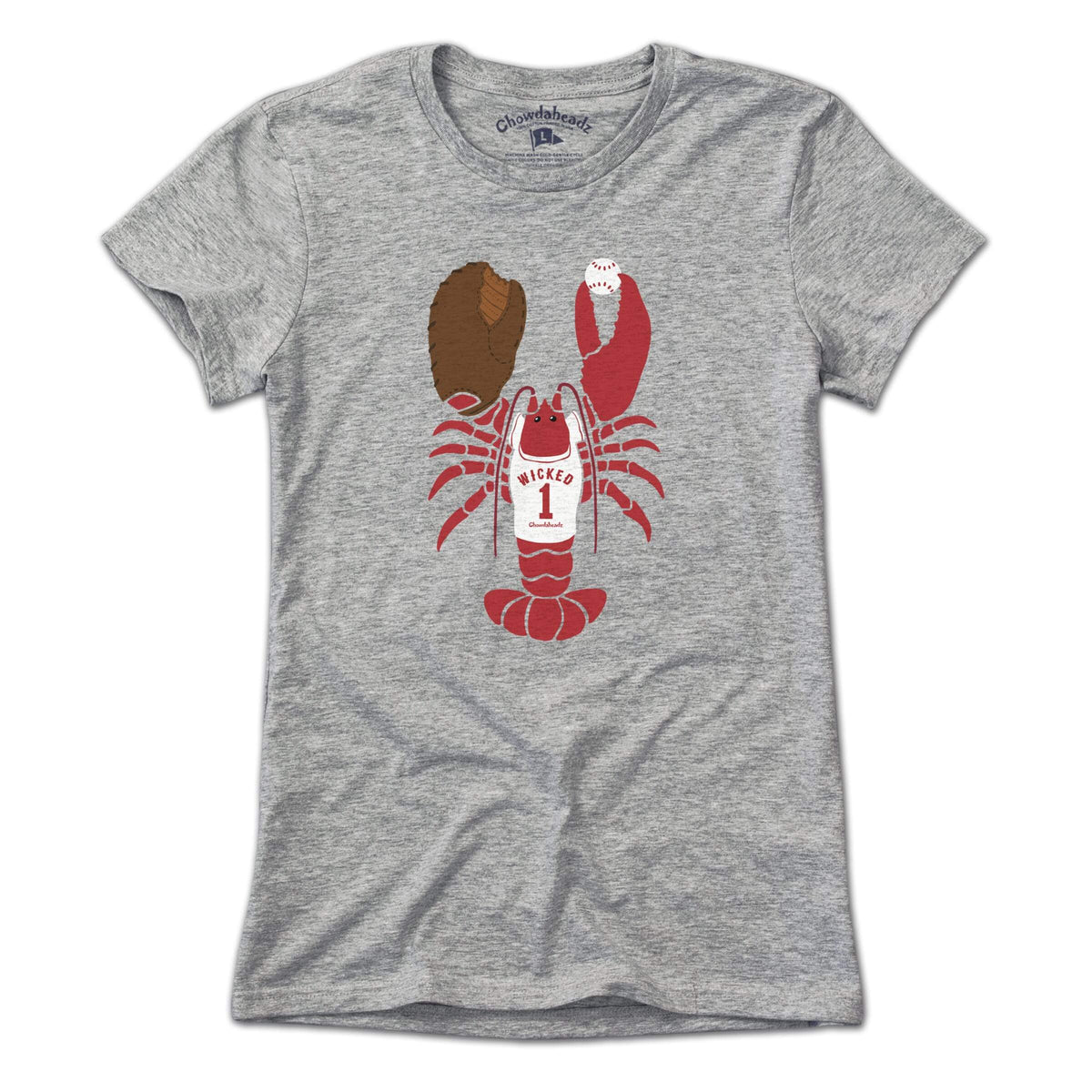 Wicked Lobstah Baseball T-Shirt product image 4