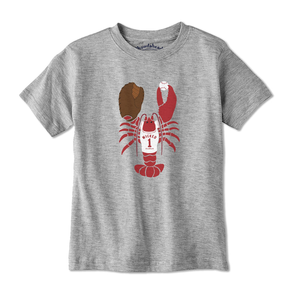 Wicked Baseball Lobstah Youth T-Shirt product image 1