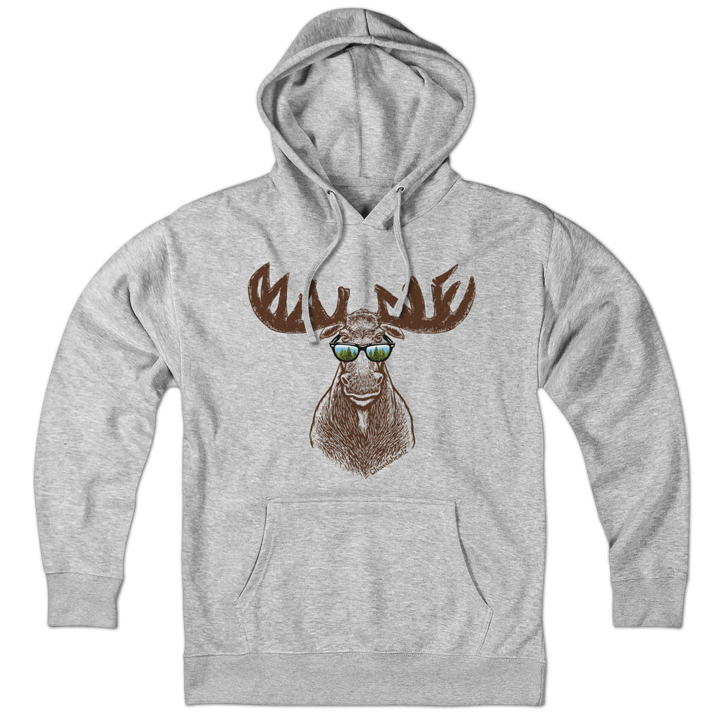 Cool Maine Moose Hoodie product image 1