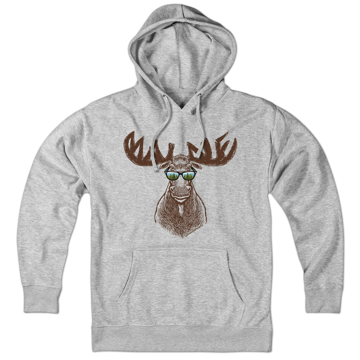Cool Maine Moose Hoodie product image 1