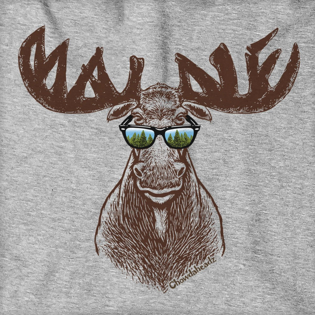 Cool Maine Moose Hoodie product image 2