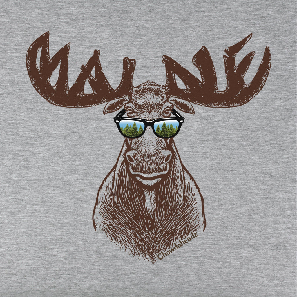 Cool Maine Moose Youth Hoodie product image 2