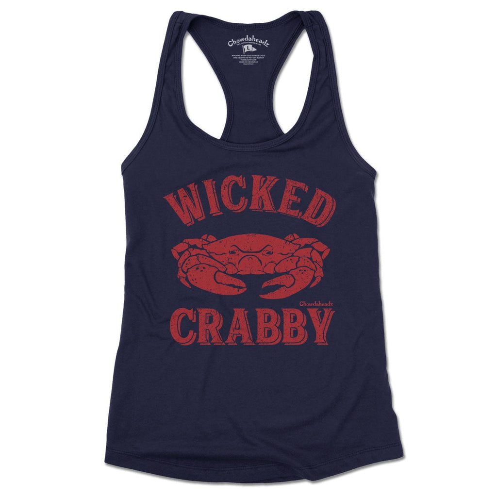 Wicked Crabby Ladies Tank Top (4 Colors)