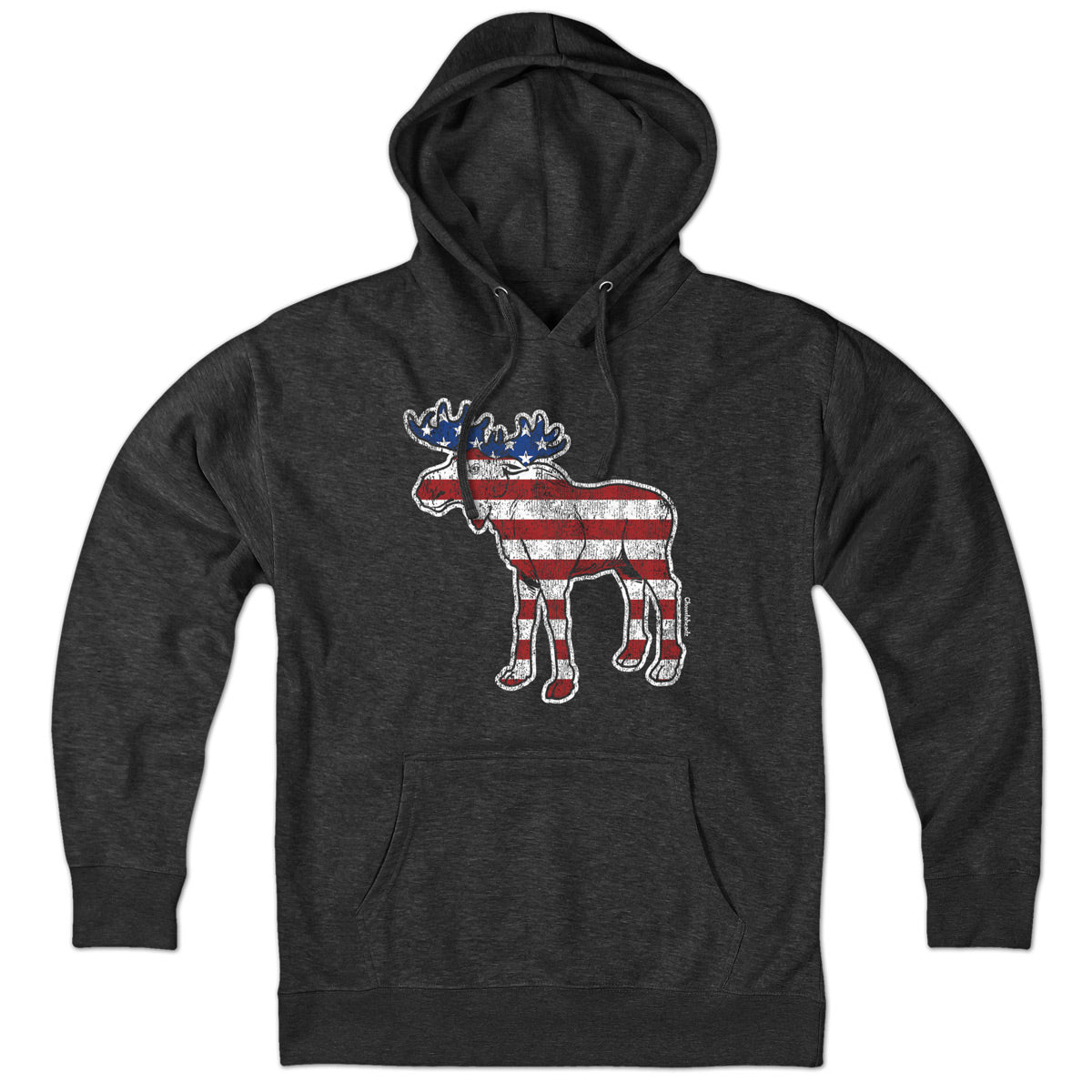 'Merica Moose Hoodie product image 1