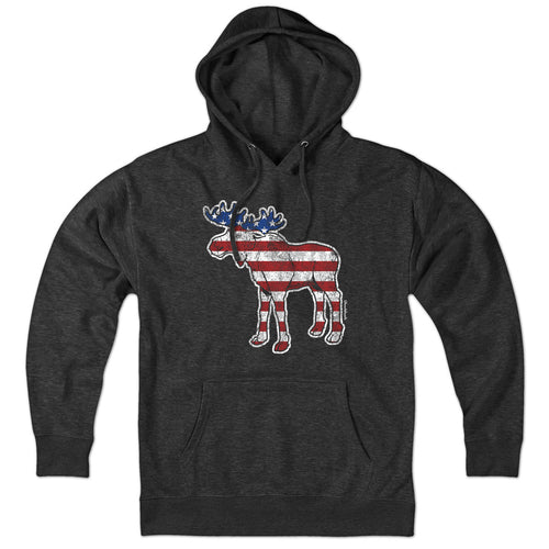 'Merica Moose Hoodie product image 1