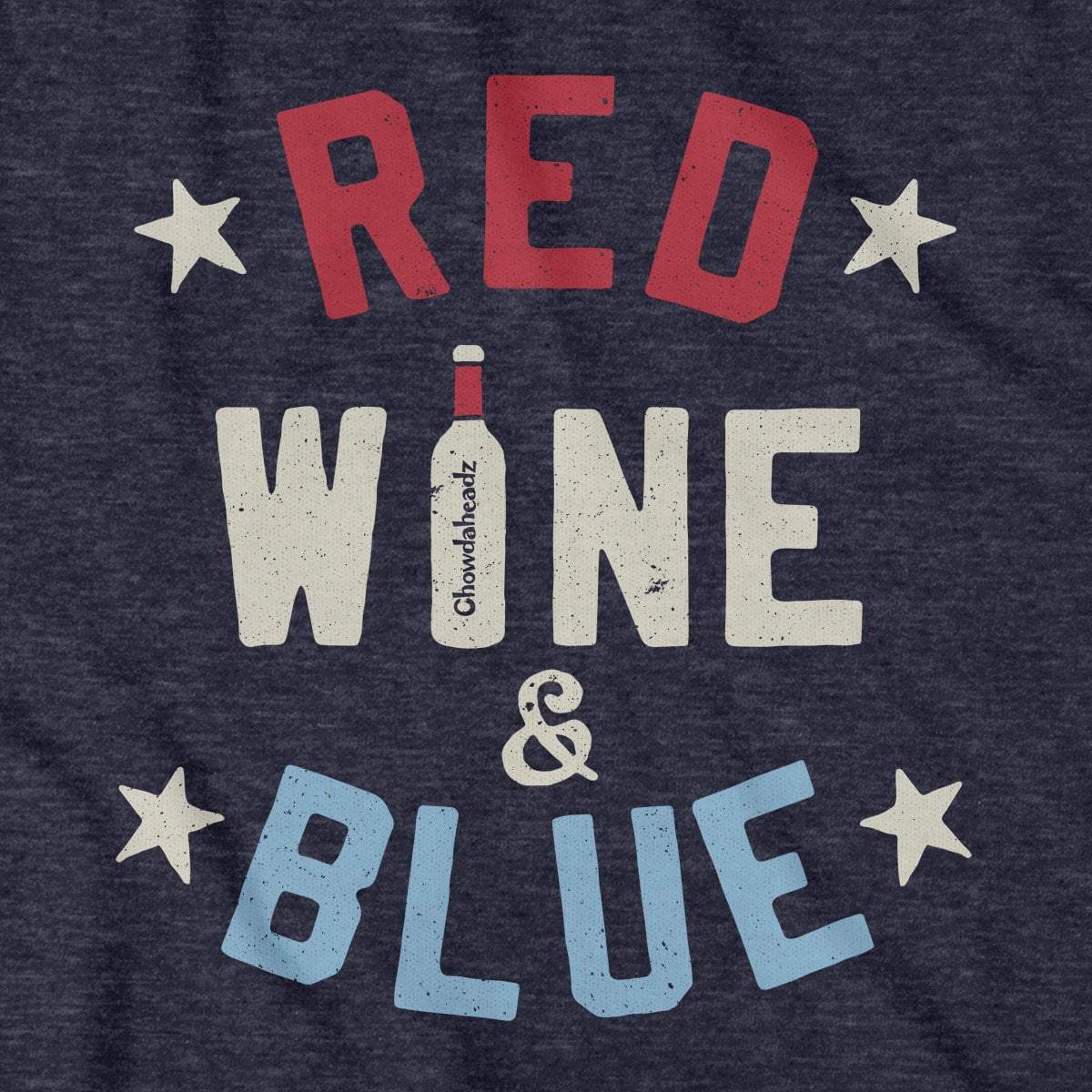 Red Wine and Blue USA T-Shirt product image 2