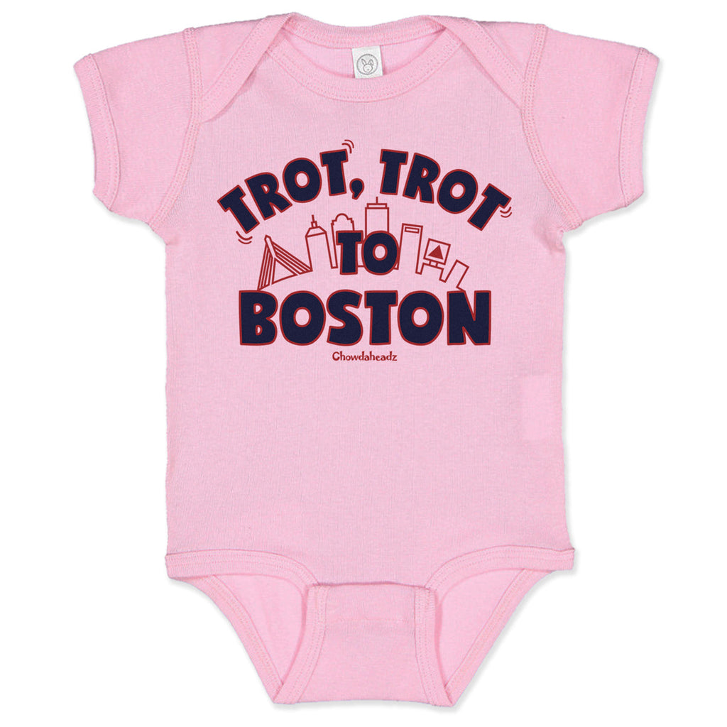 Trot Trot To Boston Infant One Piece
