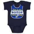 My Boston Race Bib Infant One Piece