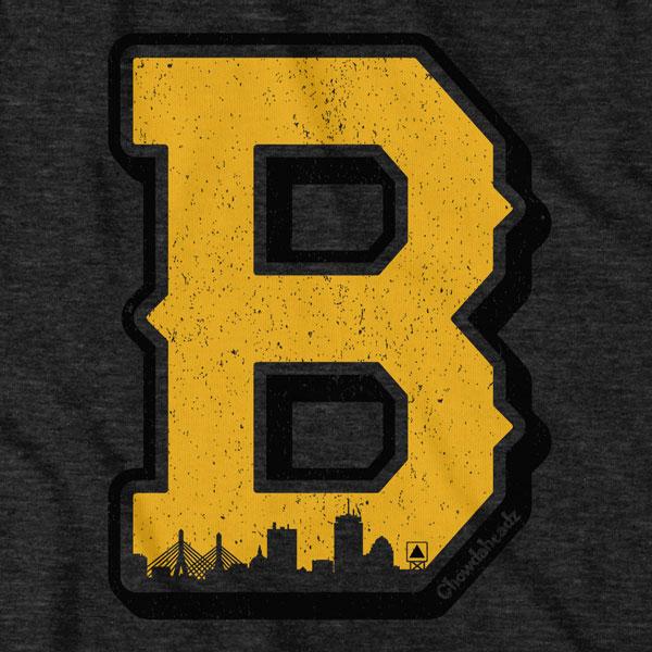 Black & Gold Big Block B T-Shirt product image 2