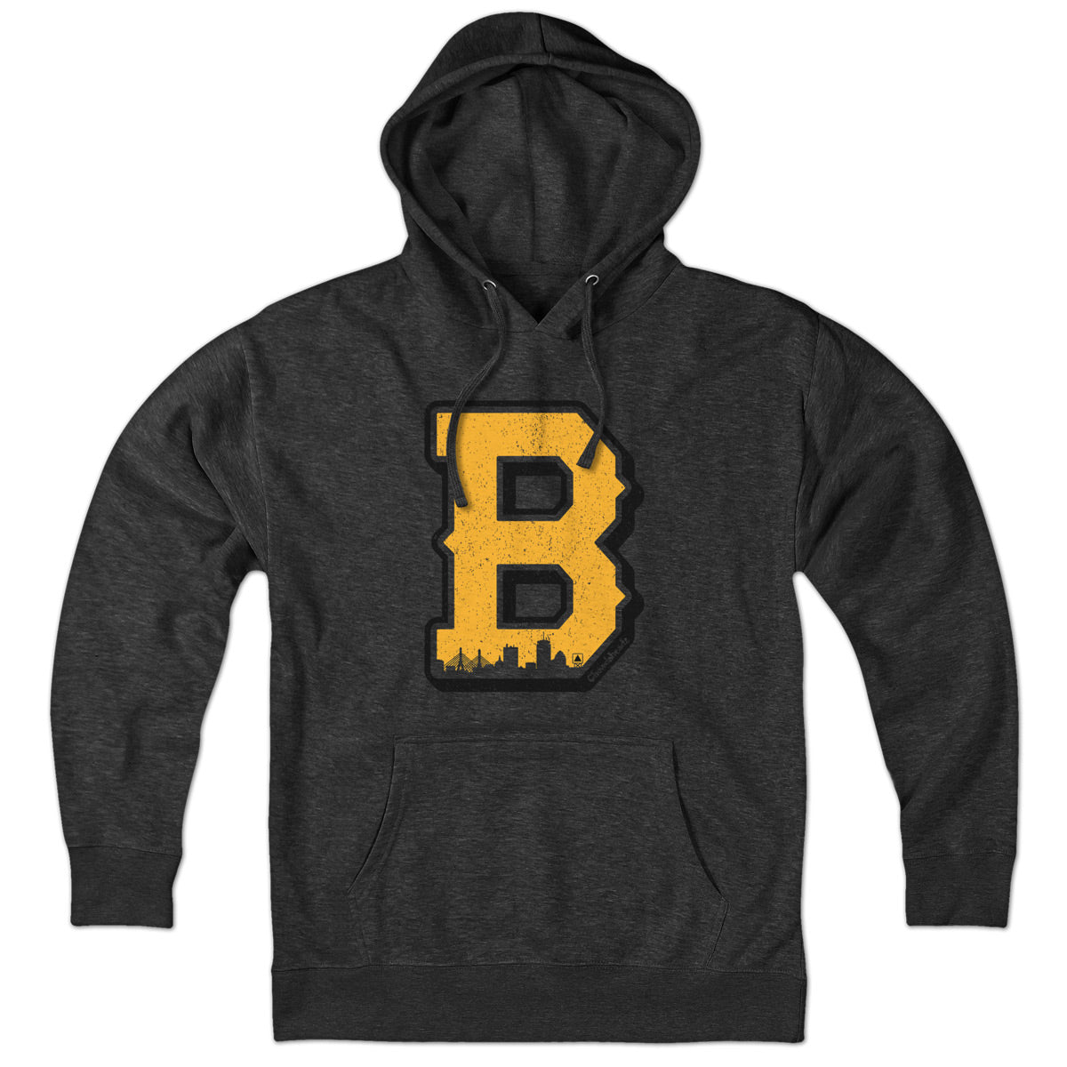 Black & Gold Big Block B Hoodie product image 1