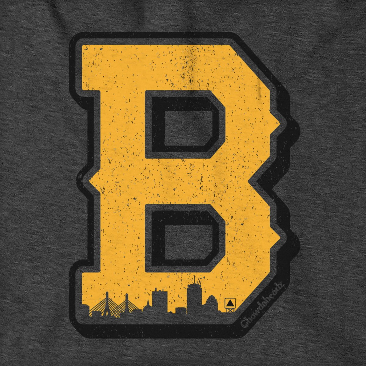 Black & Gold Big Block B Tailgater Hoodie product image 2