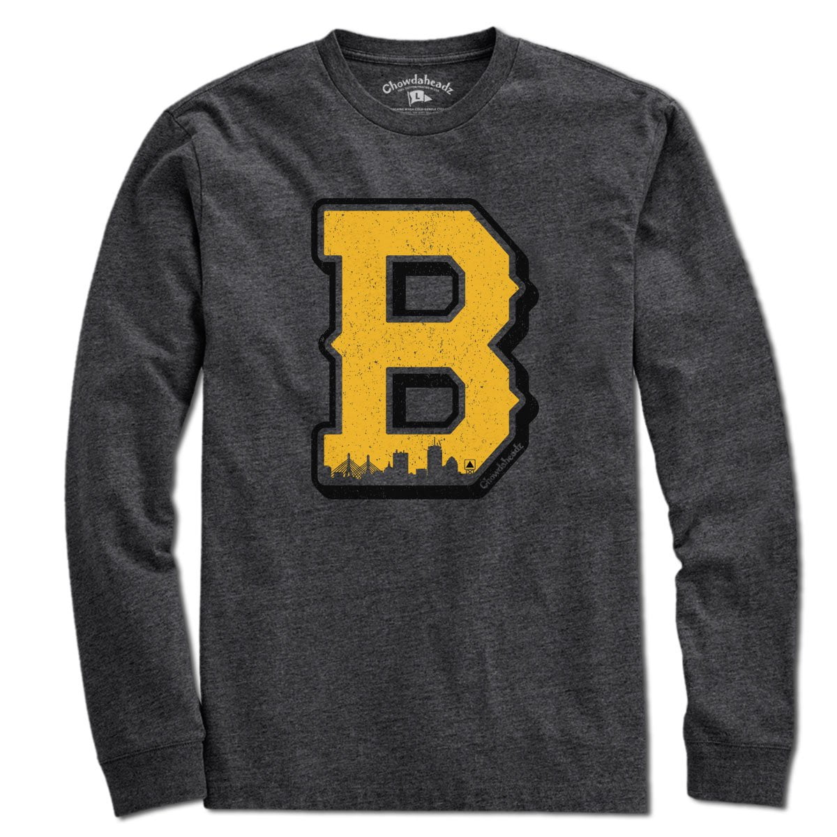 Black & Gold Big Block B T-Shirt product image 3