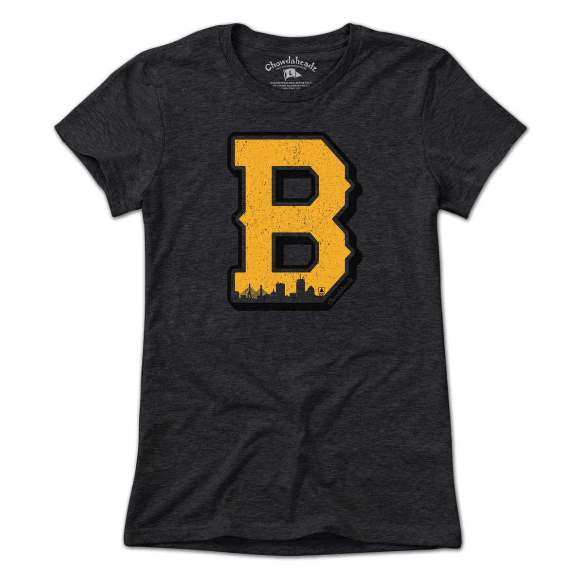 Black & Gold Big Block B T-Shirt product image 4