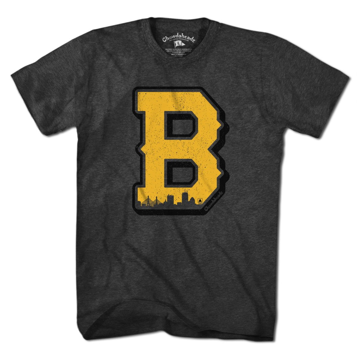 Black & Gold Big Block B T-Shirt product image 1