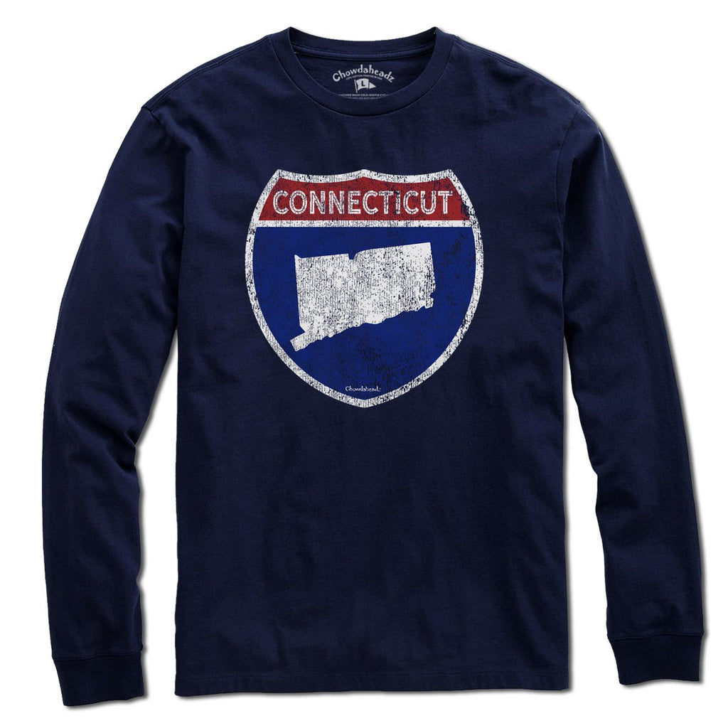 Connecticut Highway Sign T-Shirt product image 3