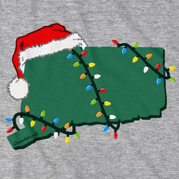 Santa Hat Connecticut Hoodie