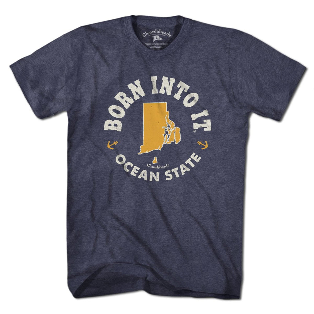 Born Into It Rhode Island T-Shirt product image 1