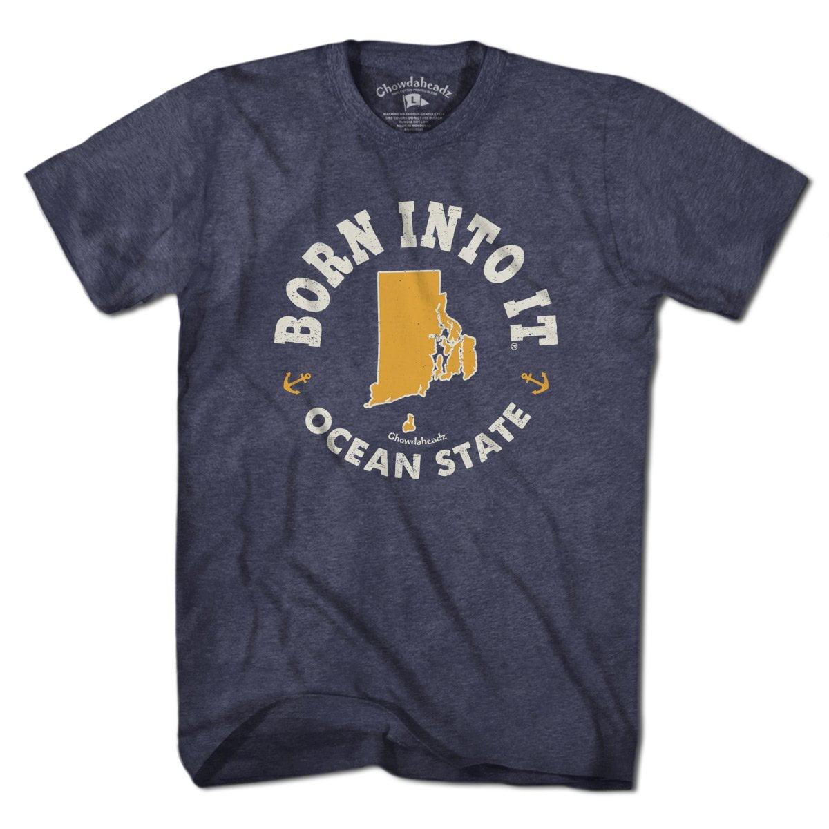 Born Into It Rhode Island T-Shirt product image 1