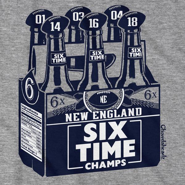 New England Six Pack T-Shirt product image 2