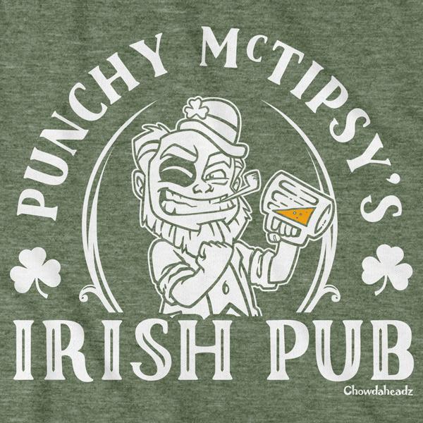 Punchy McTipsy's Irish Pub T-Shirt product image 2
