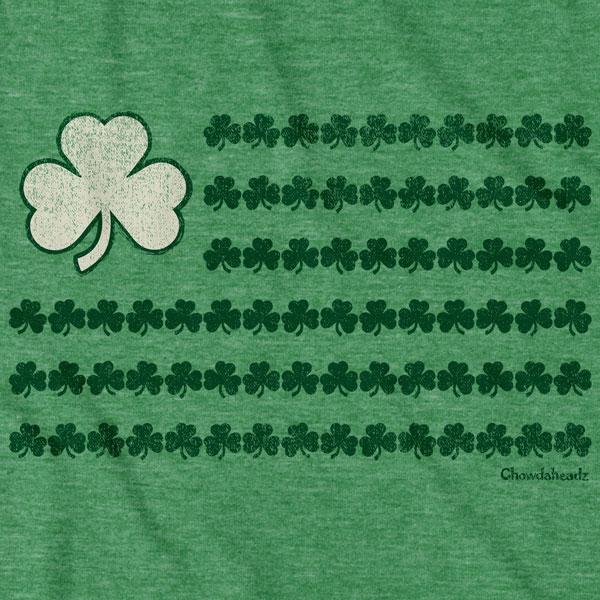 Irish Nation Shamrock Flag T-Shirt product image 2