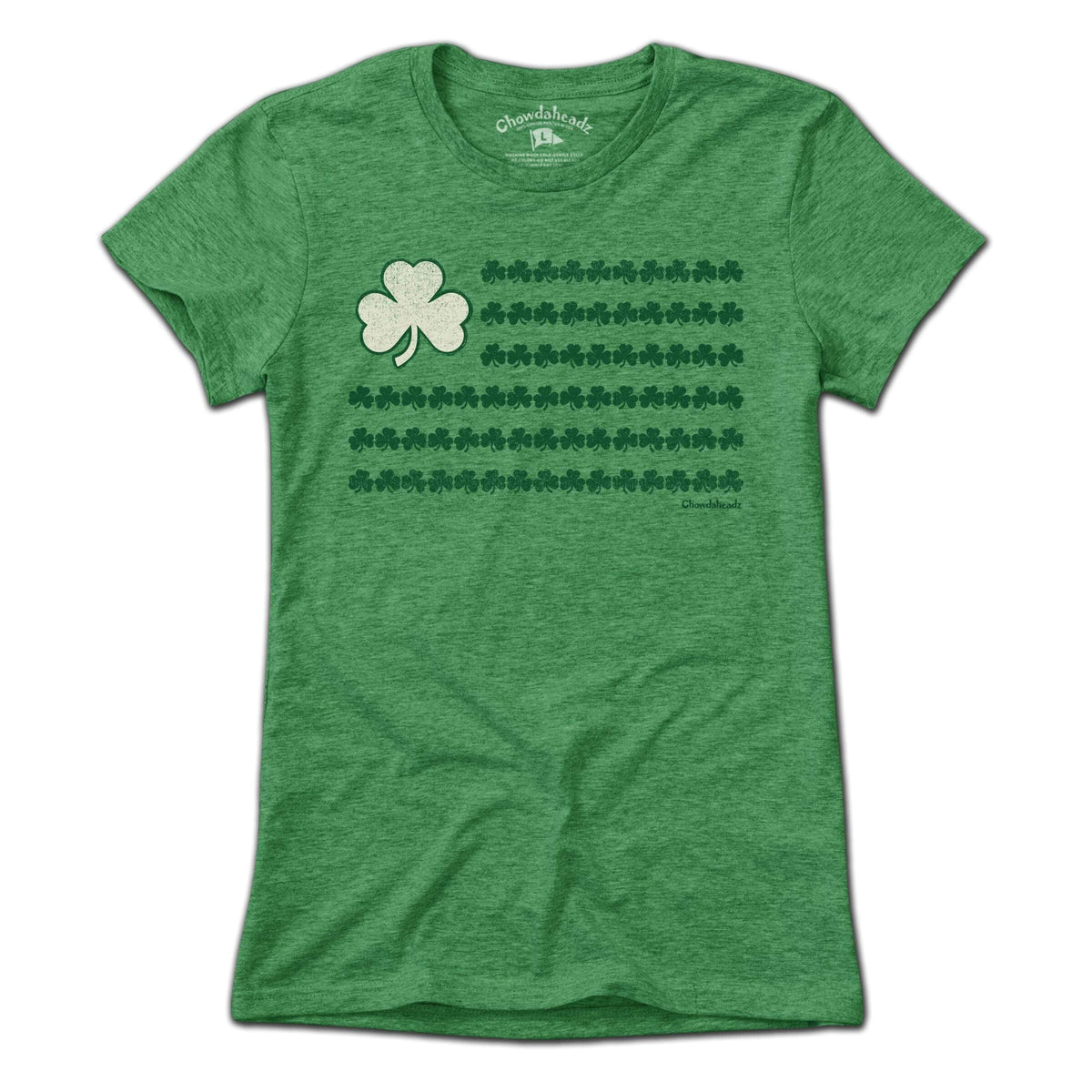 Irish Nation Shamrock Flag T-Shirt product image 3