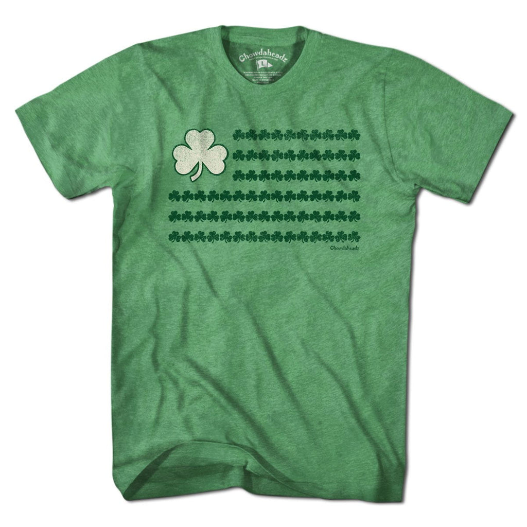 Irish Nation Shamrock Flag T-Shirt product image 1