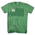 Irish Nation Shamrock Flag T-Shirt product image 1