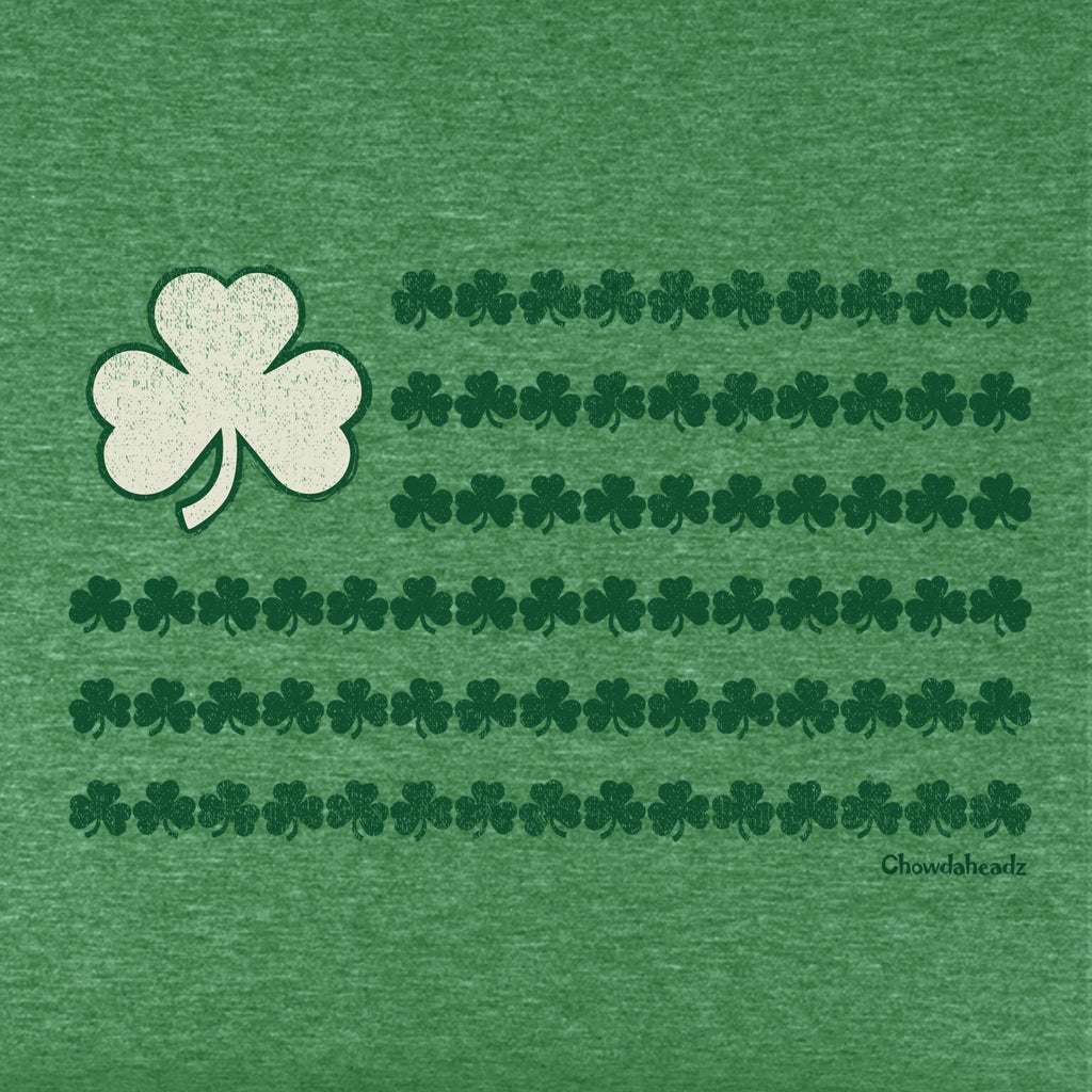Irish Nation Shamrock Flag Youth T-Shirt product image 2
