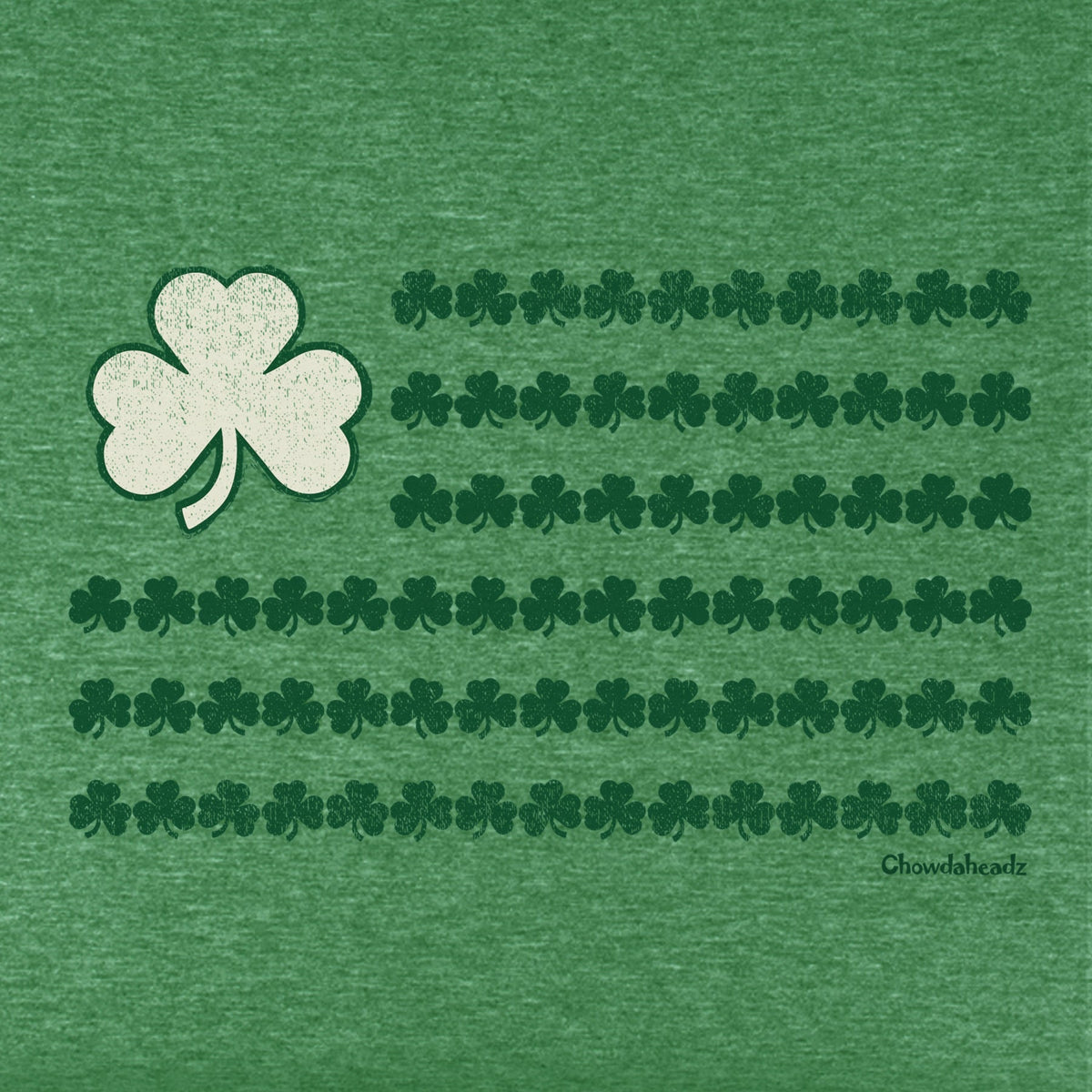 Irish Nation Shamrock Flag Youth T-Shirt product image 2