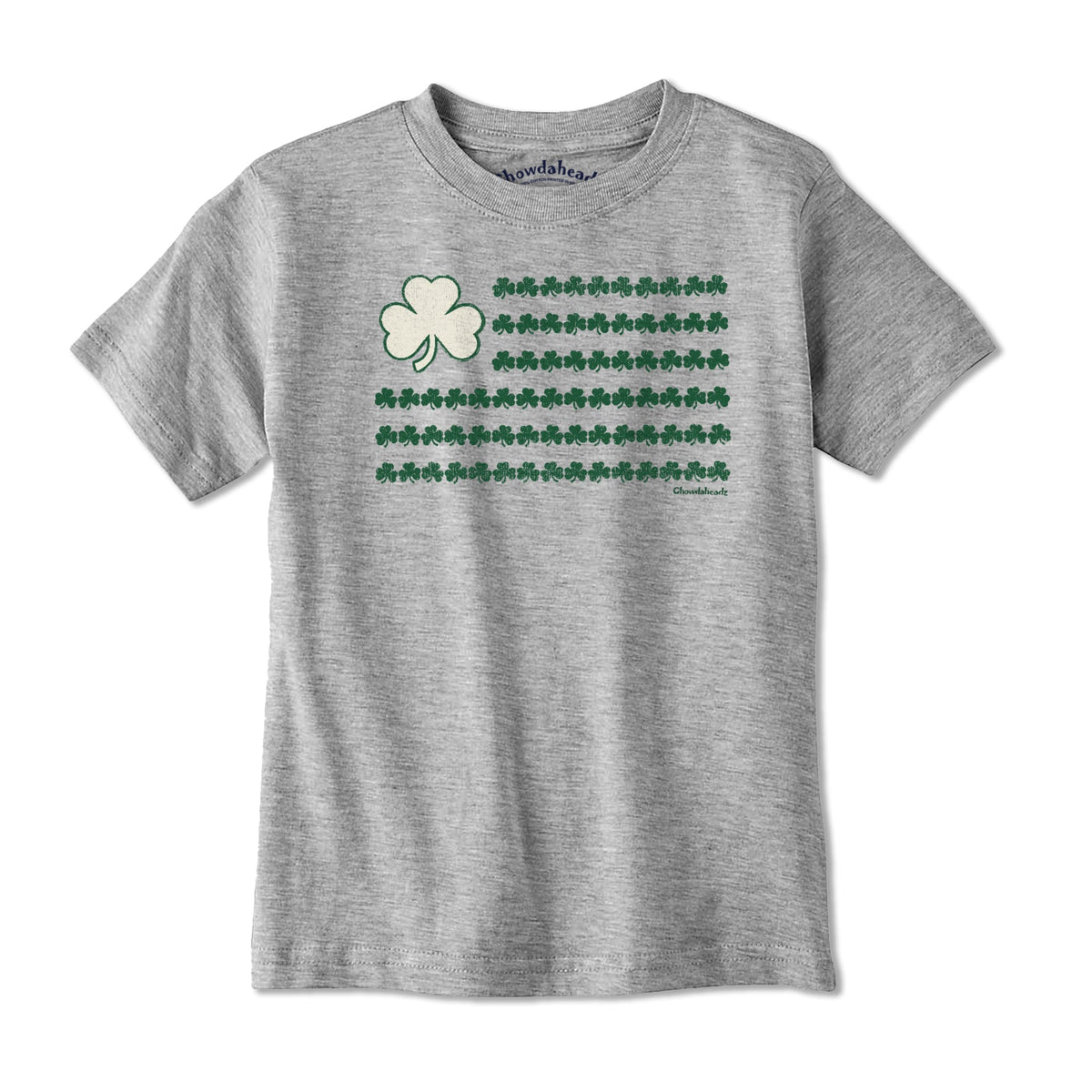 Irish Nation Shamrock Flag Youth T-Shirt product image 3