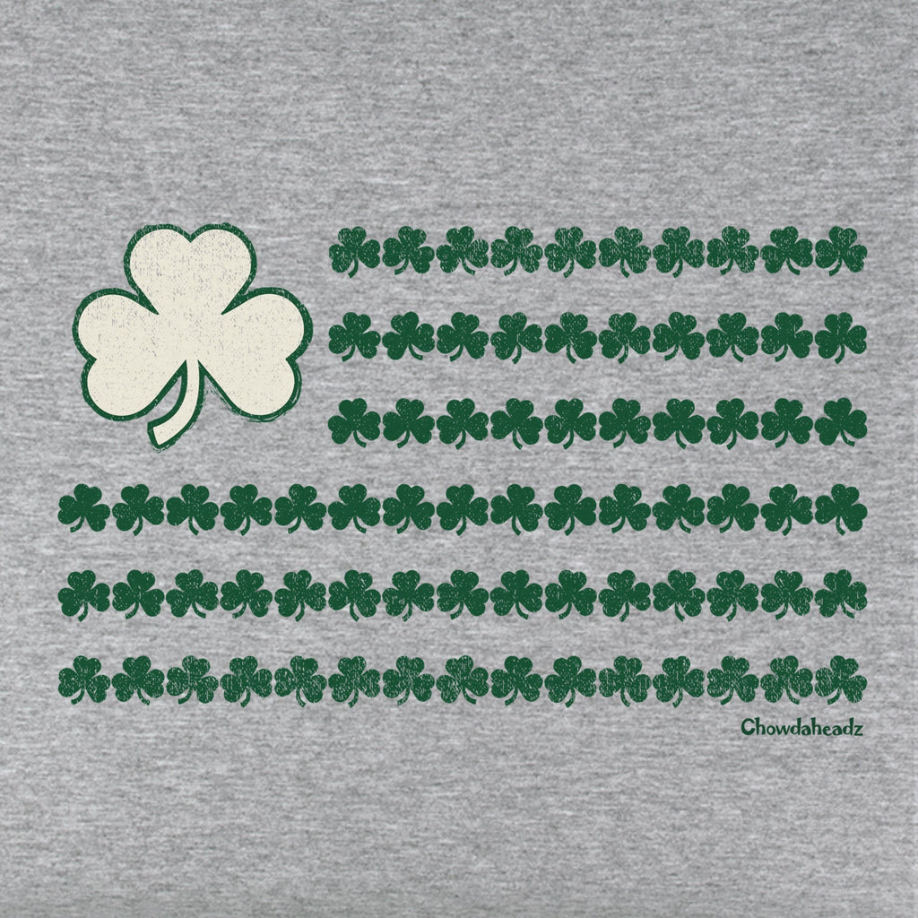 Irish Nation Shamrock Flag Youth T-Shirt product image 4