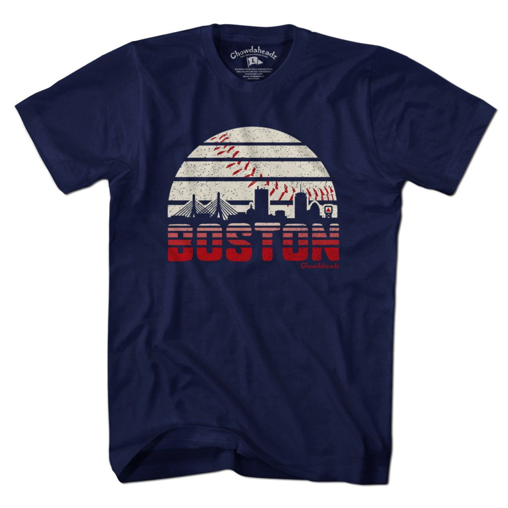 Boston Baseball Skyline T-Shirt product image 1