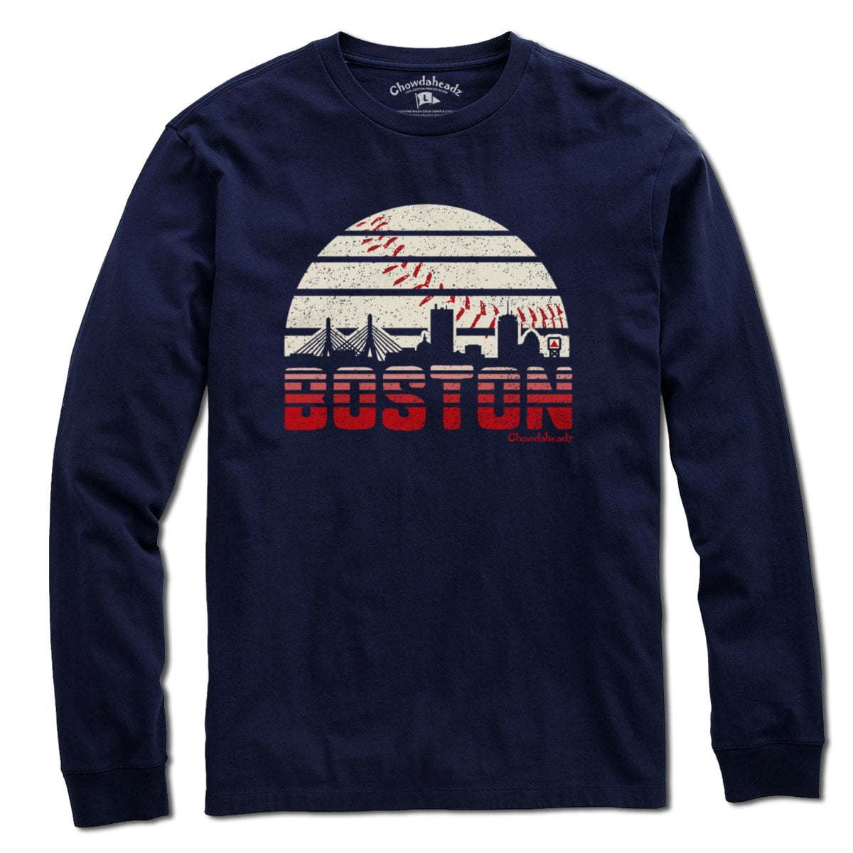 Boston Baseball Skyline T-Shirt product image 3